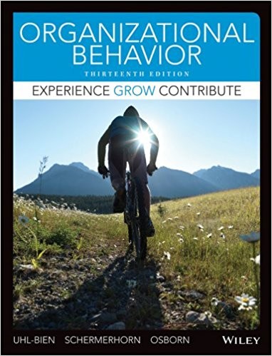 Organizational Behavior 13th Edition by Mary Uhl-Bien