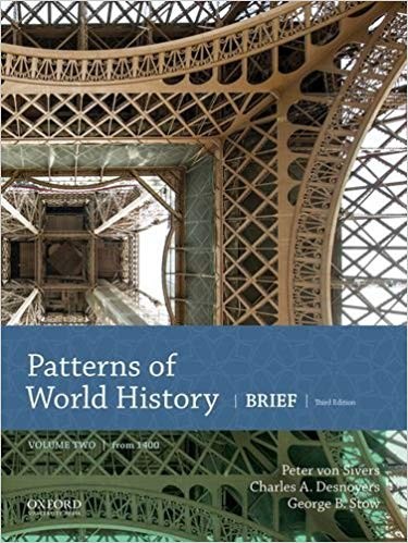 Patterns of World History: Brief Third Edition, Volume Two from 1400 3rd Edition