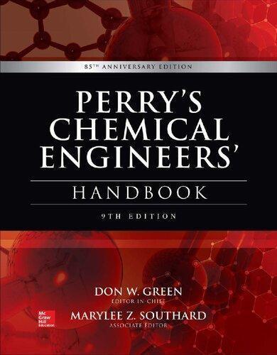 Perrys Chemical Engineers Handbook 9Th Edition