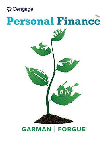 Personal Finance 13th Edition by E. Thomas Garman