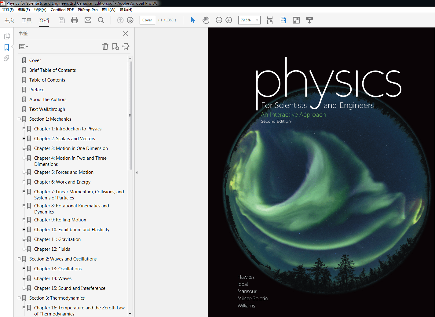 Physics for Scientists and Engineers 2nd Canadian Edition