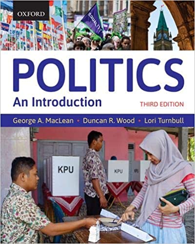 Politics An Introduction 3rd Canadian Edition