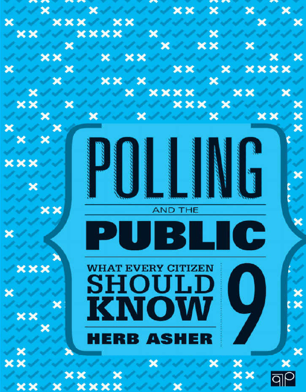 Polling and the Public: What Every Citizen Should Know 9th Edition