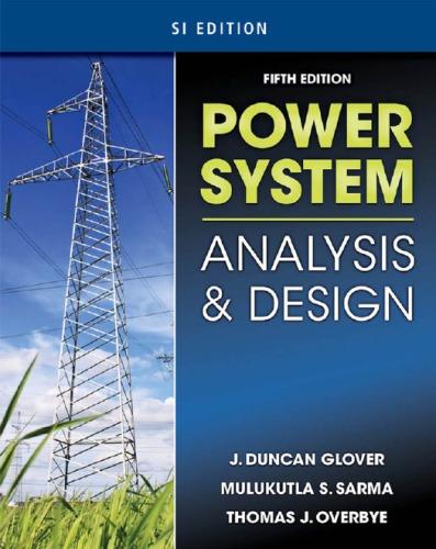 Power System Analysis And Design Si 5thEdition