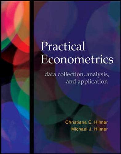 Practical Econometrics by Hilmer