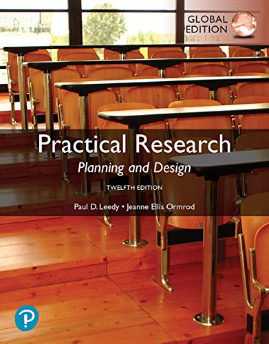 Practical Research: Planning and Design, 2th Edition Global Edition