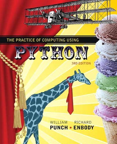 Practice Of Computing Using Python