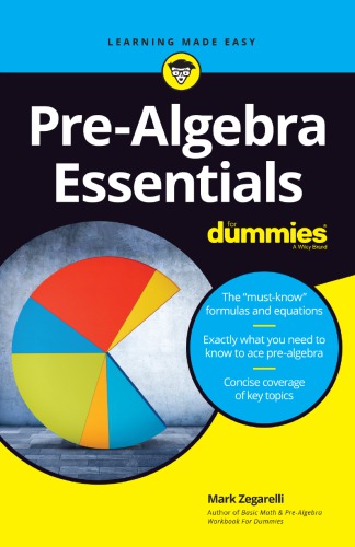 Pre-Algebra Essentials For Dummies