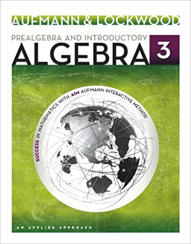 Prealgebra and Introductory Algebra: An Applied Approach 3rd Edition