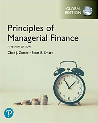 Principles of Managerial Finance,15th Global Edition