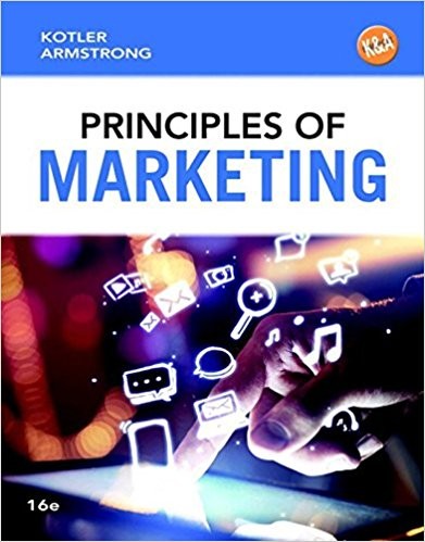 Principles of Marketing 16th Edition by Philip T. Kotler
