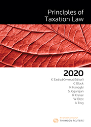 Principles of Taxation Law 2020 By Kerrie Sadiq