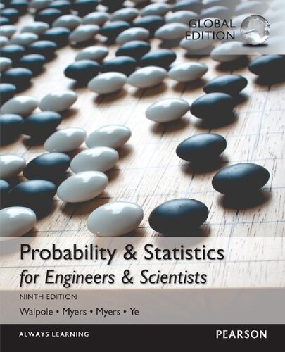 Probability &amp; Statistics for Engineers &amp; Scientists