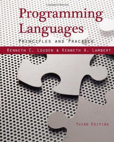 Programming Languages Principles And Practices 3Rd Edition