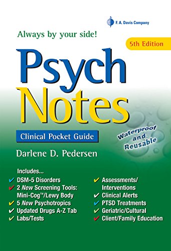 Psych Notes Clinical Pocket Guide (5th Edition)