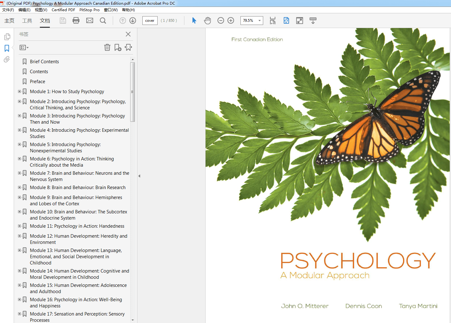 Psychology A Modular Approach Canadian Edition