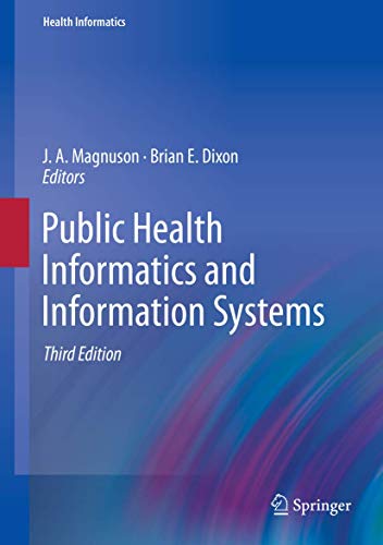 Public Health Informatics And Information Systems