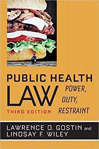Public Health Law Power Duty Restraint 3Rd Edition