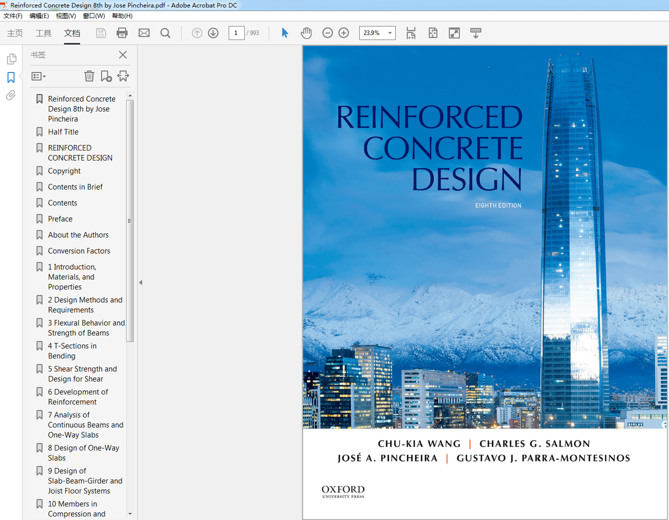 Reinforced Concrete Design 8th by Jose Pincheira