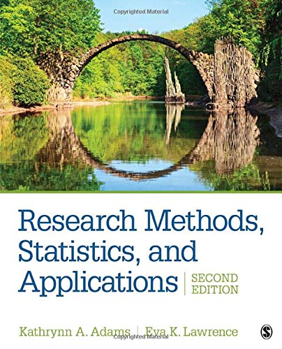 Research Methods, Statistics & Applications