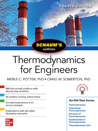 Schaum's Outline Of Thermodynamics For Engineers