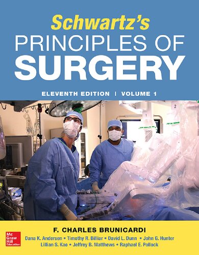 Schwartz's principles of surgery.