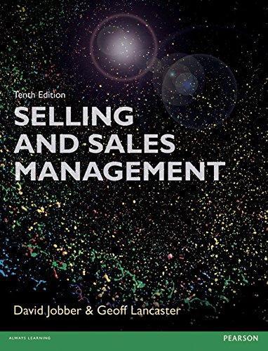 Selling And Sales Management 10Th Edition