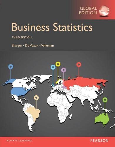Sharpe?s Business Statistics (3rd Edition) ? Global