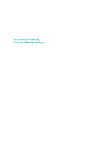 Sitaraman and Friedman's essentials of gastroenterology