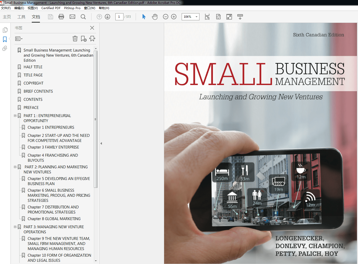 Small Business Management Launching Growing New Ventures 6th