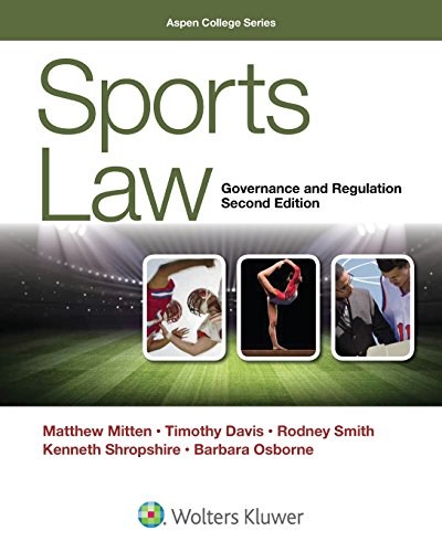 Sports Law: Governance and Regulation Ã¢â‚¬â€œ 2nd Edition