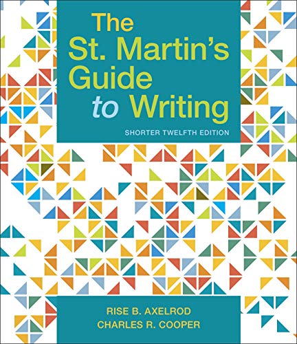 St. Martin's Guide to Writing