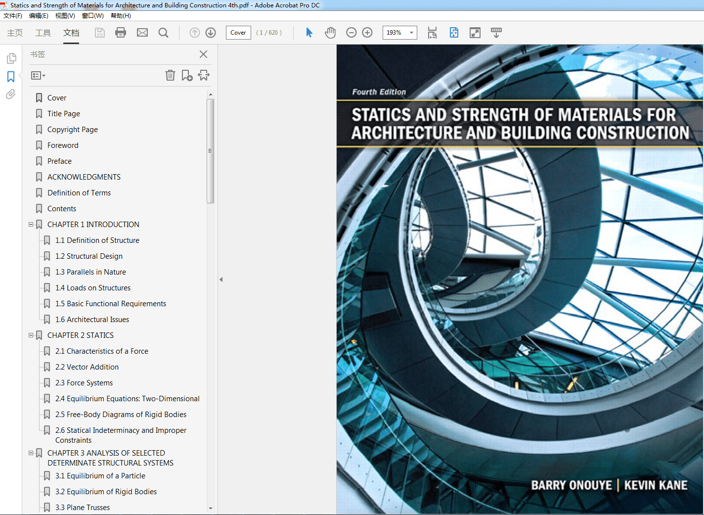 Statics and Strength of Materials for Architecture and Building Construction 4th