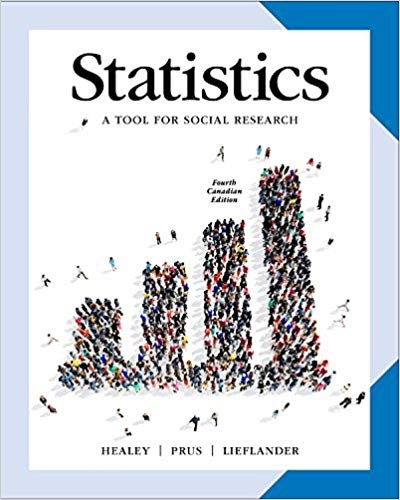 Statistics: A Tool for Social Research, 4th Canadian Edition by Joseph Healey