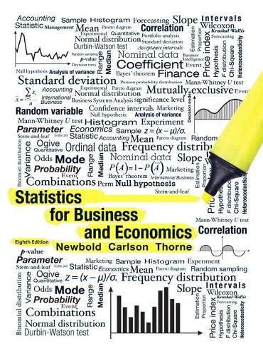 Statistics for Business and Economics (8th Edition) Global
