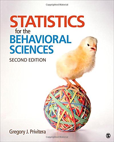 Statistics for the Behavioral Sciences (2nd Edition)