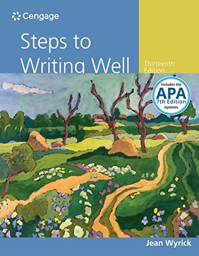 Steps to Writing Well, 2016 MLA Update (13th Edition)
