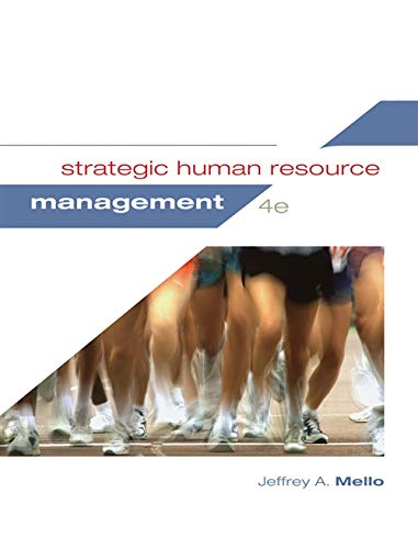 Strategic Human Resource Management 4th 4E