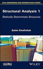 Structural analysis volume 1 Statically Determinate Structures