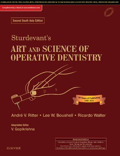 Sturdevant's Art &amp; Science of Operative Dentistry: Second South Asia Edition