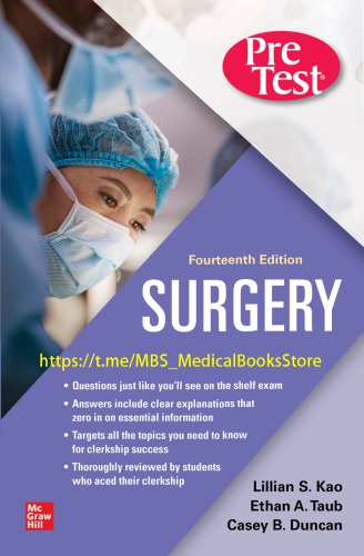 Surgery PreTest Self-Assessment and Review, 14E