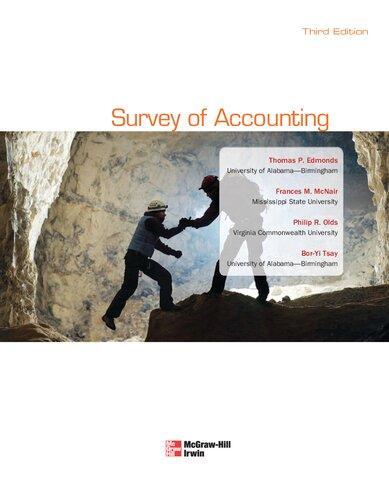 Survey Of Accounting 3Rd Edition
