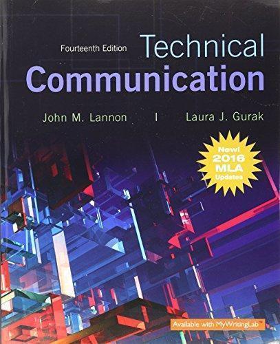 Technical Communication Mla Update 14Th Edition
