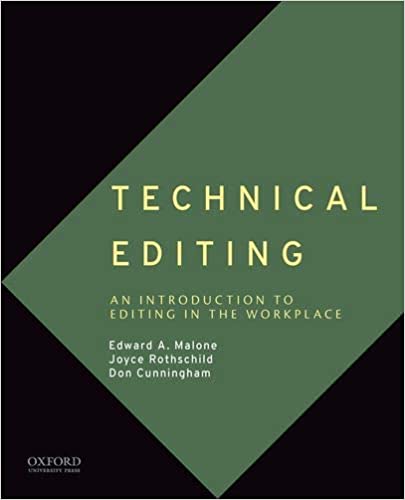 Technical Editing: An Introduction to Editing in the Workplace
