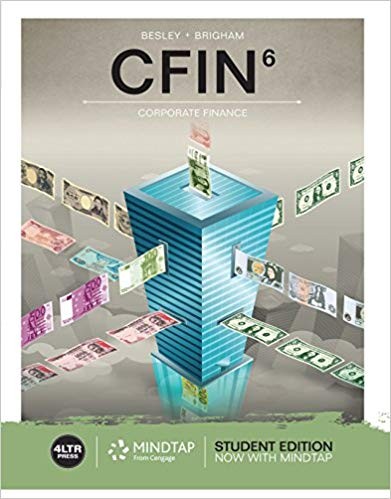 Textbook for CFIN 6th Edition by Scott Besley