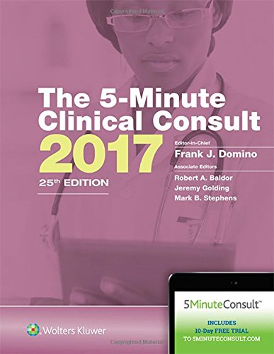 The 5-Minute Clinical Consult 2017 25th Edition