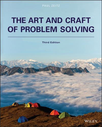 The Art And Craft Of Problem Solving 3Rd Edition