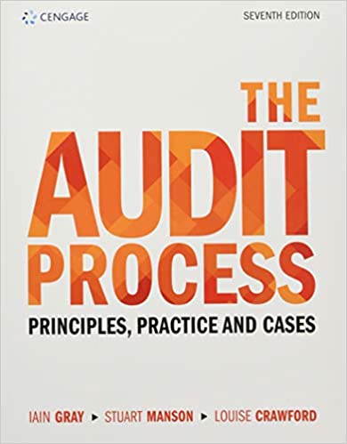 The Audit Process: Principles, Practice and Cases 7th Edition