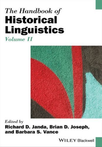The Handbook Of Historical Linguistics, Vol. II