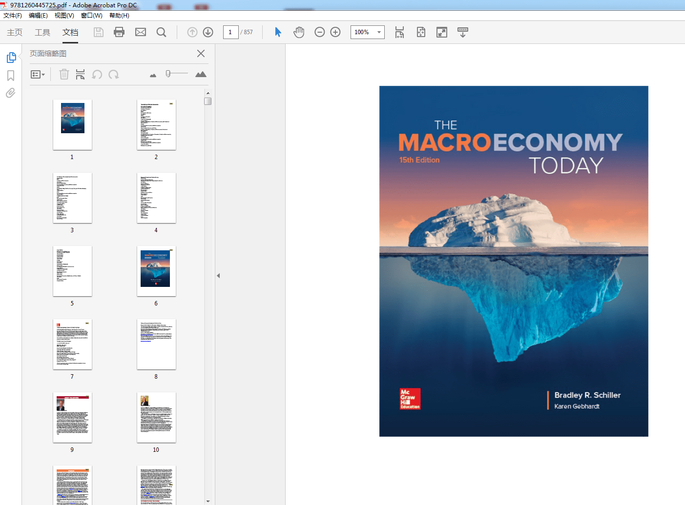 The Macro Economy Today 15 Edition by Bradley Schiller